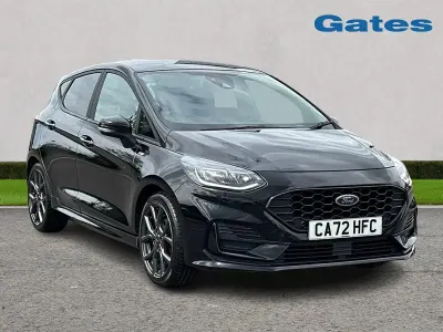 Begagnad Ford Fiesta ST-Line 2022 Svart Halvkombi