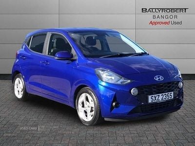 Used Hyundai i10 SE 67 HP (49 kW) 2023 Blue Hatchback