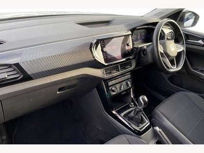 Used VW T-Cross Black Edition 95 HP (69 kW) 2022 White SUV
