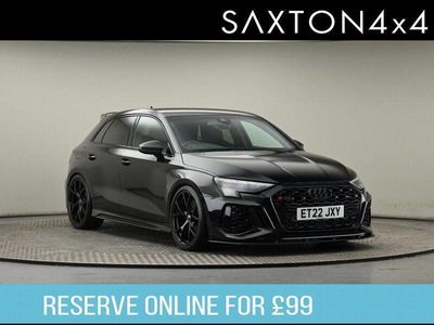 used Audi RS3 2.5 TFSI Carbon Black Sportback S Tronic quattro Euro 6 (s/s) 5dr