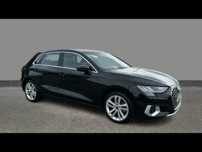 Used Audi A3 Sport 150 HP (110 kW) 2023 Black Sedan