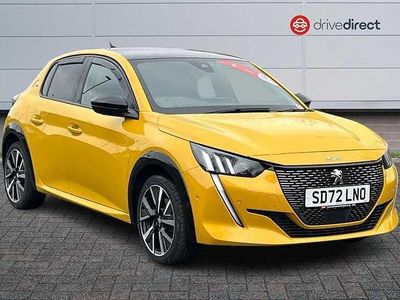 Used Peugeot 208 GTi 100 HP (73 kW) 2022 Yellow Hatchback