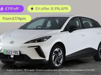 White Used 2023 MG MG4 EV SE Hatchback | £12,783 (Fair price)