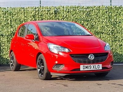 Used Vauxhall Corsa 90 HP (66 kW) 2019 Red Hatchback
