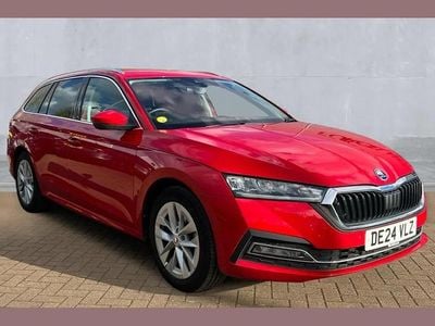 Used Skoda Octavia SE L 150 HP (110 kW) 2024 Velvet red metallic Estate