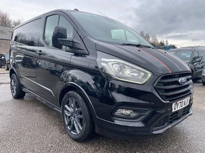 Used Ford Transit Custom Sport 185 HP (136 kW) 2020 Black Van