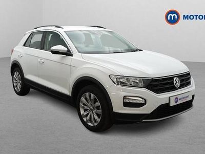 Used VW T-Roc SE 116 HP (85 kW) 2020 White SUV