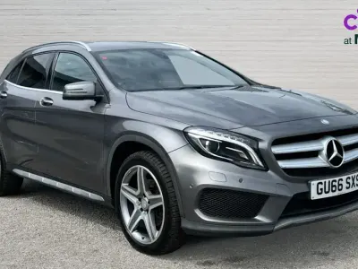 Used Mercedes GLA220 AMG line 177 HP (130 kW) 2016 Grey SUV
