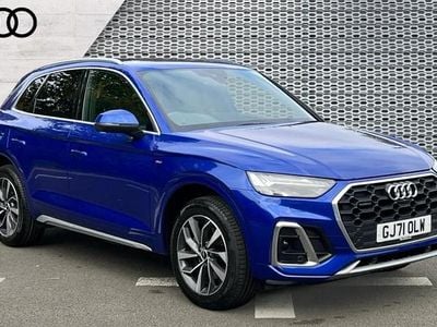 Blue Used 2021 Audi Q5 S-Line SUV | £30,810 (Fair price)