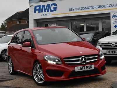 Used Mercedes B200 AMG line 136 HP (100 kW) 2017 Red MPV