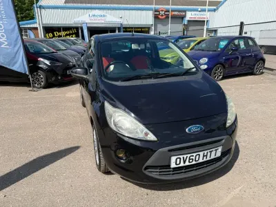 Used Ford Ka Zetec 69 HP (50 kW) 2010 Black Hatchback