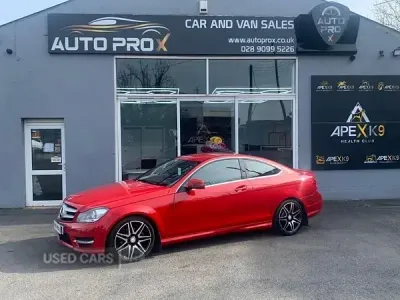 Used Mercedes C220 AMG 2013 Red Coupe