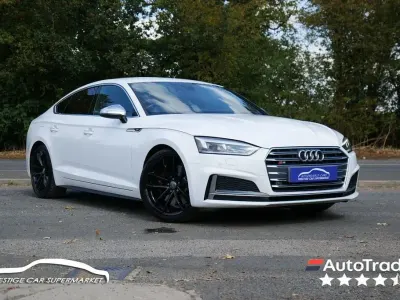 Used Audi S5 Sportback Sport 354 HP (260 kW) 2017 White Hatchback
