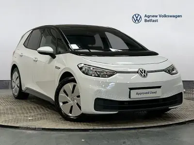 Used VW ID.3 Pro Performance 150 kW (204 HP) 2023 White Hatchback