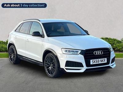 Used Audi Q3 Black Edition 150 HP (110 kW) 2018 White SUV