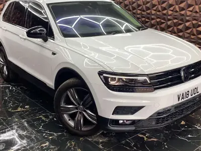 Used VW Tiguan SEL 150 HP (110 kW) 2018 White SUV
