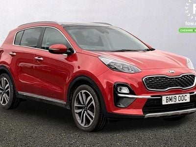 Used Kia Sportage 177 HP (130 kW) 2019 Red SUV