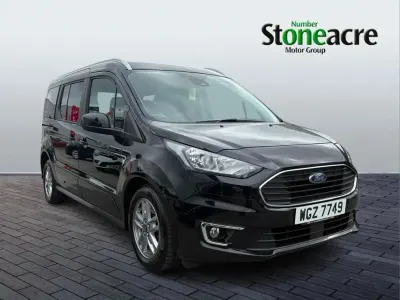 Used Ford Grand Tourneo Connect Titanium 120 HP (88 kW) 2021 Black MPV