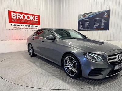 Used Mercedes E200 AMG line 184 HP (135 kW) 2018 Grey Sedan