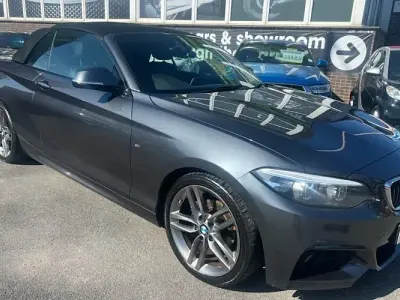 Used BMW 218 M Sport 150 HP (110 kW) 2018 Grey Cabriolet