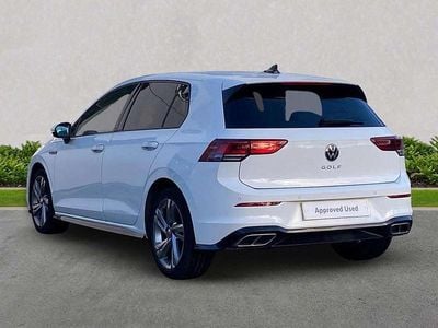 Used VW Golf VII R-line 130 HP (95 kW) 2021 White Hatchback