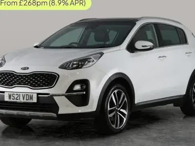 Used Kia Sportage 136 HP (100 kW) 2021 White SUV