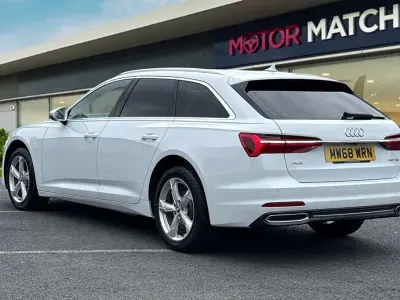 Usado Audi A6 Sport 2018 Blanco Familiar