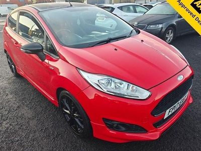 Red Used 2017 Ford Fiesta ST-Line Hatchback | £5,295 (Fair price)