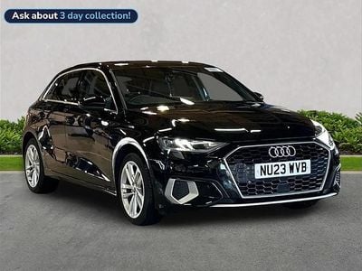 Used Audi A3 Sport 147 HP (108 kW) 2023 Black Sedan