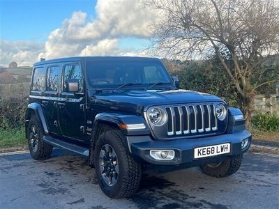 used Jeep Wrangler 2.2 MultiJet II Overland SUV 4dr Diesel Auto 4WD Euro 6 (s/s) (200 ps) SUV