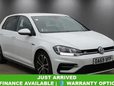 Used VW Golf VII R-line 150 HP (110 kW) 2019 White Hatchback