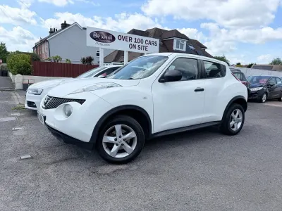 Used Nissan Juke Visia 110 HP (80 kW) 2011 White SUV