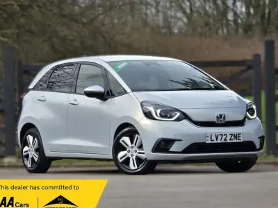 Second-hand Honda Jazz Hybrid 109 CP (80 kW) 2022 Alb Hatchback