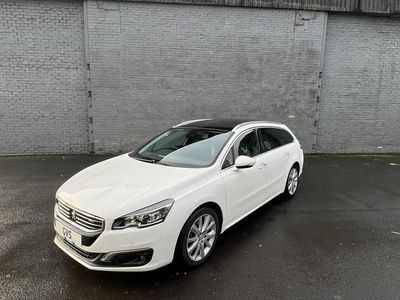 White Used 2015 Peugeot 508 GT-line Sedan | £5,690 (Expensive)