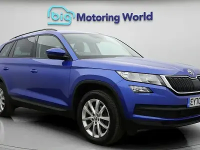 Used Skoda Kodiaq SE 150 HP (110 kW) 2020 Blue SUV