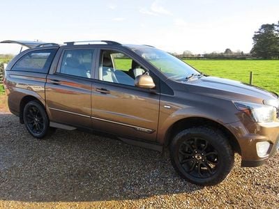 Used Ssangyong (KGM) Musso 2017 Brown Pickup