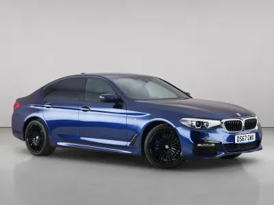 Used BMW 540 M Sport 2017 Blue Sedan