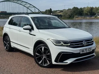 Used VW Tiguan R-line 150 HP (110 kW) 2021 White SUV
