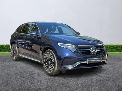 Used Mercedes EQC400 AMG Line Premium 300 kW (408 HP) 2023 Blue SUV