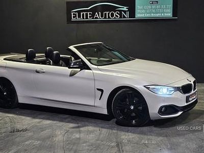 Used BMW 420 Sport Line 2014 White Cabriolet