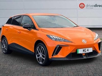 Ny MG MG4 EV Trophy 319 kW (435 HK) 2025 Orange Halvkombi