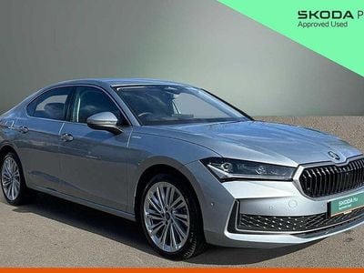 Used Skoda Superb LAURIN & KLEMENT 204 HP (150 kW) 2025 Pebble silver metallic Hatchback