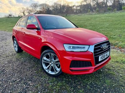 Red Used 2018 Audi Q3 S-Line SUV | £15,795 (Good price)