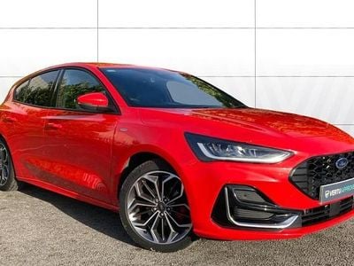 Red Used 2022 Ford Focus ST-Line Hatchback | £18,636 (Fair price)