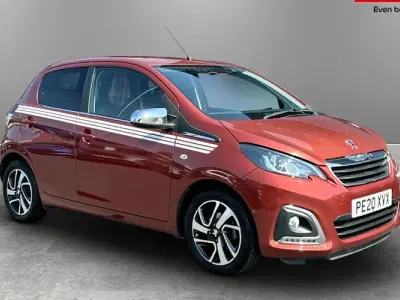 Used Peugeot 108 Collection 72 HP (52 kW) 2020 Red Hatchback