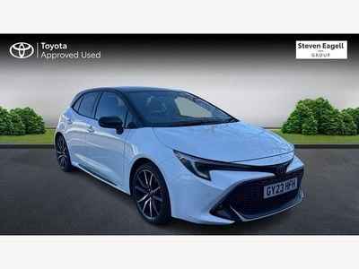 Used Toyota Corolla Sport 2023 White Hatchback