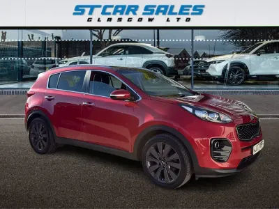 Used Kia Sportage 114 HP (83 kW) 2017 Red SUV