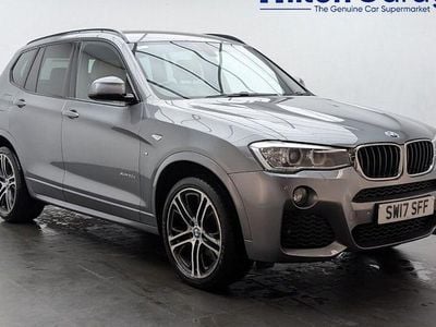Grey Used 2017 BMW X3 M Sport SUV | £16,350 (Fair price)