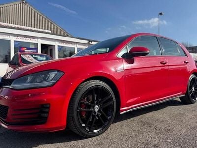 Used VW Golf VII GTD 2015 Red Hatchback