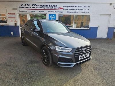 Used Audi Q3 Black Edition 180 HP (132 kW) 2018 Grey SUV